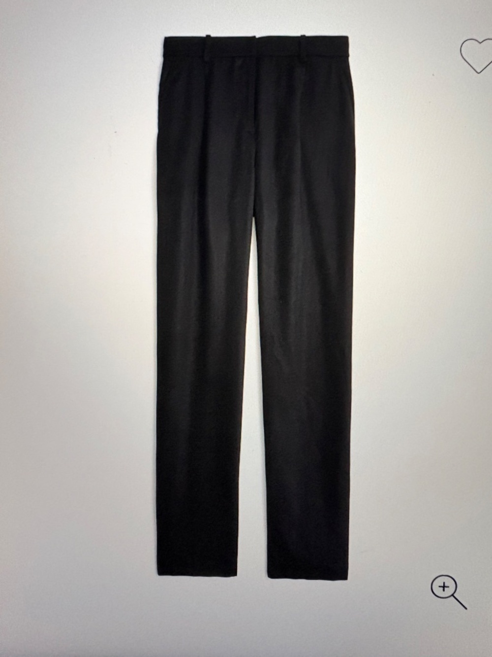 NWT J Crew Factory Wide-leg pleated twill trouser pant